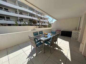 Appartement De Vacances pour 5 Personnes dans Valras-Plage, Région de Béziers, Photo 1