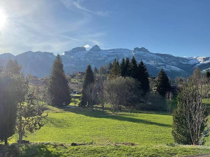 Appartement de vacances pour 2 personnes, avec Terrasse ainsi que Jardin et Vue