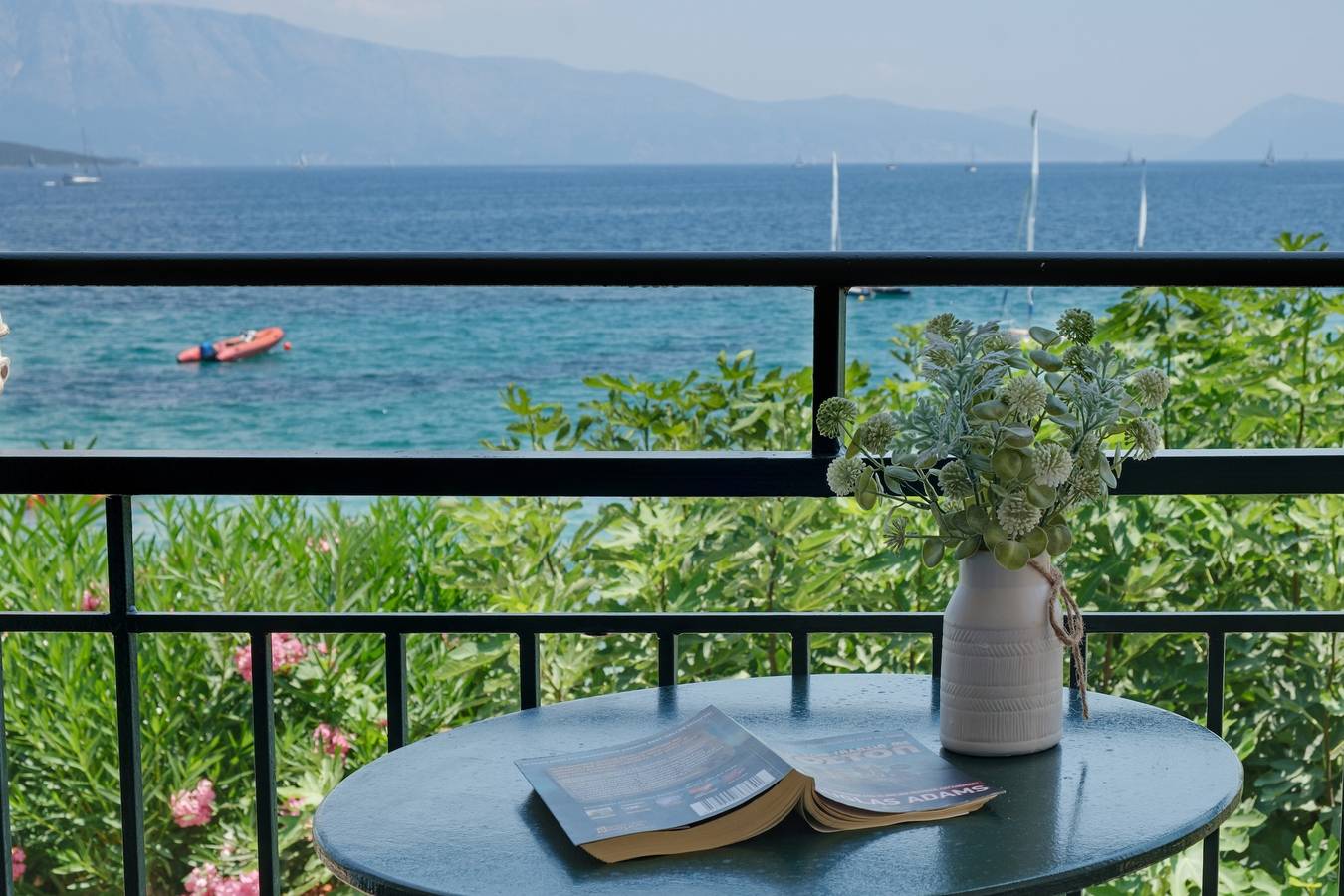 Estudio 'S8' con vistas al mar, Wi-Fi y aire acondicionado in Nikiana, Alexandros