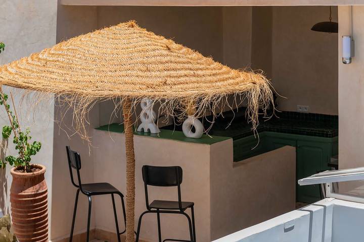 Location de vacances pour 8 personnes, avec jardin et terrasse à Marrakech - 4