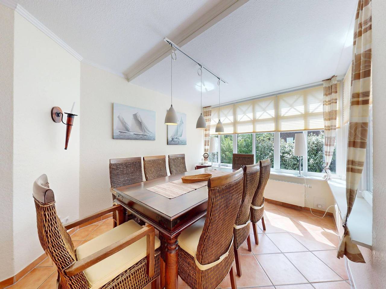 'Oostertuun' Ferienhaus in ruhiger Seitenstraße am Langeooger Ortsrand in Langeoog