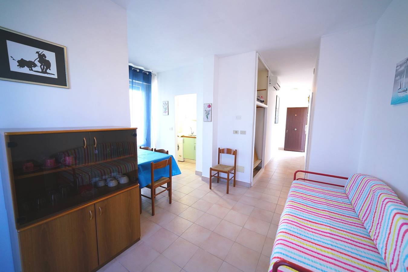 Appartement entier, Appartement de vacances pour 5 personnes avec balcon/terrasse in Lido degli Estensi, Porto Garibaldi