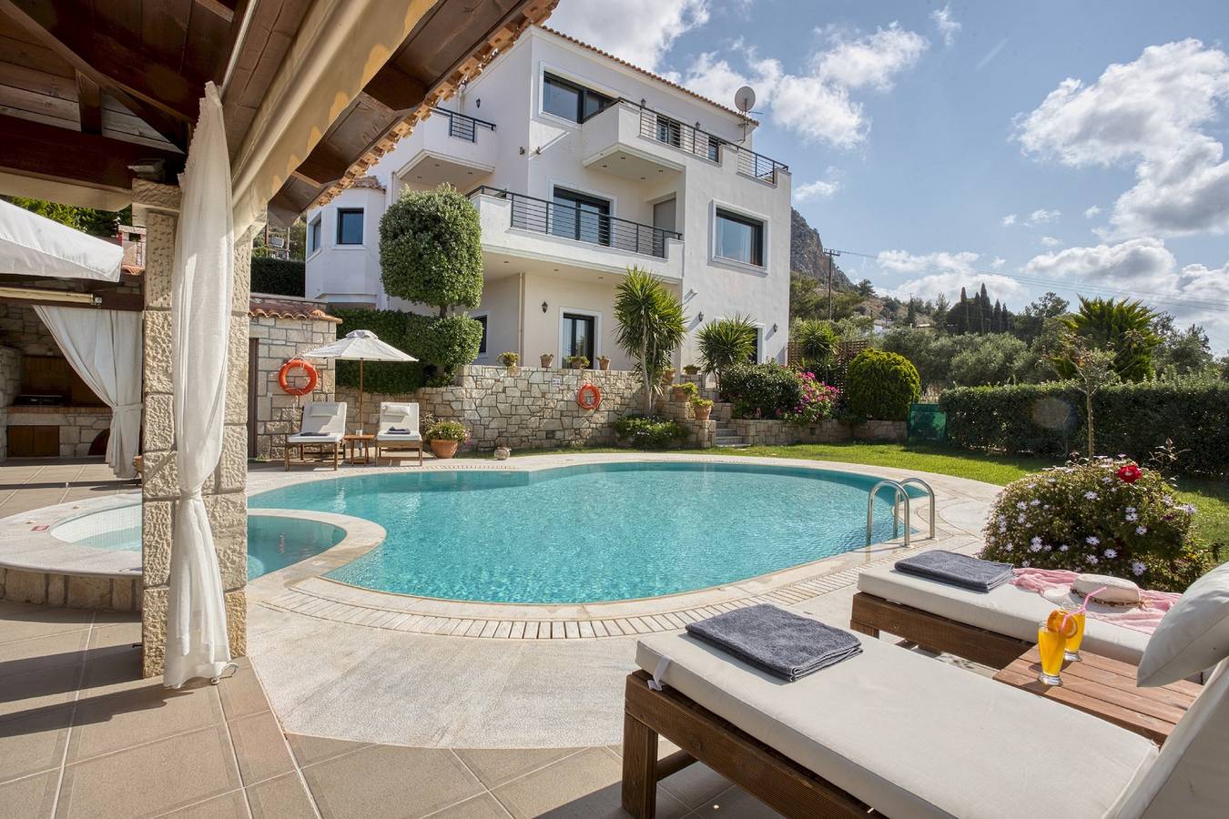 Villa voor 6 personen met terras in Piskopiano, Iraklio-Heraklion en omgeving