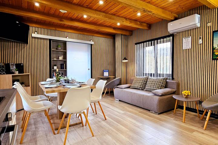 Chalet für 6 Personen, mit Pool und Terrasse sowie Sauna, kinderfreundlich in Kroatien - 4