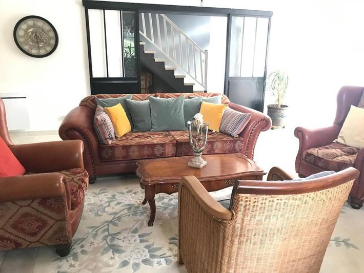 Location de vacances pour 7 personnes, avec jacuzzi et jardin à La Membrolle-sur-Choisille - 4