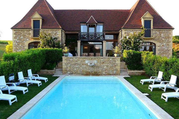 Maison de vacances pour 10 personnes, avec jardin