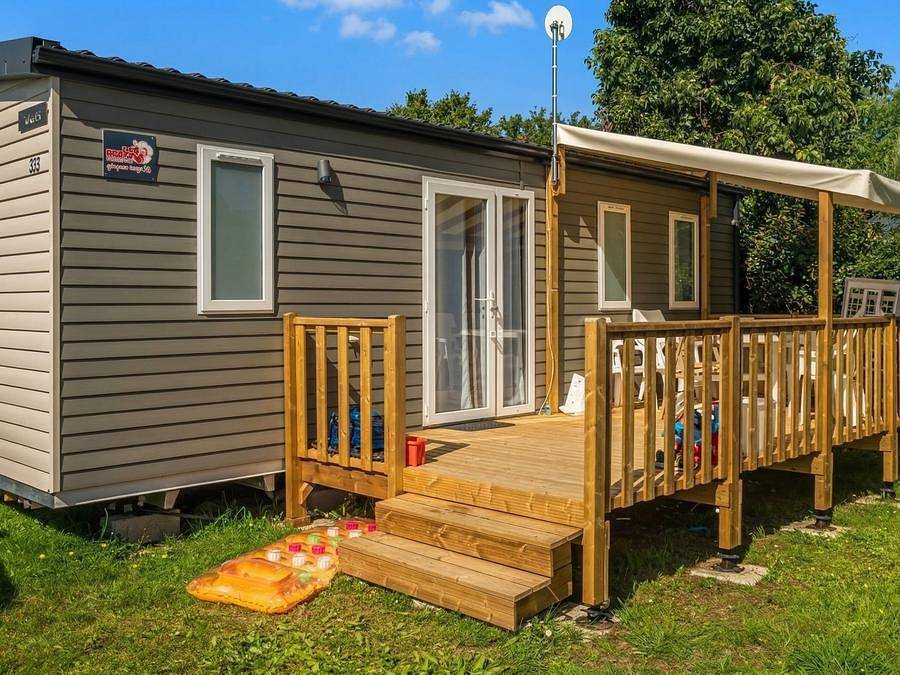 Camping Ker Yaoulet - Mobilhome 6 personas - Ocio - 3 habitaciones - Tv in Ambon, Côte des Mégalithes