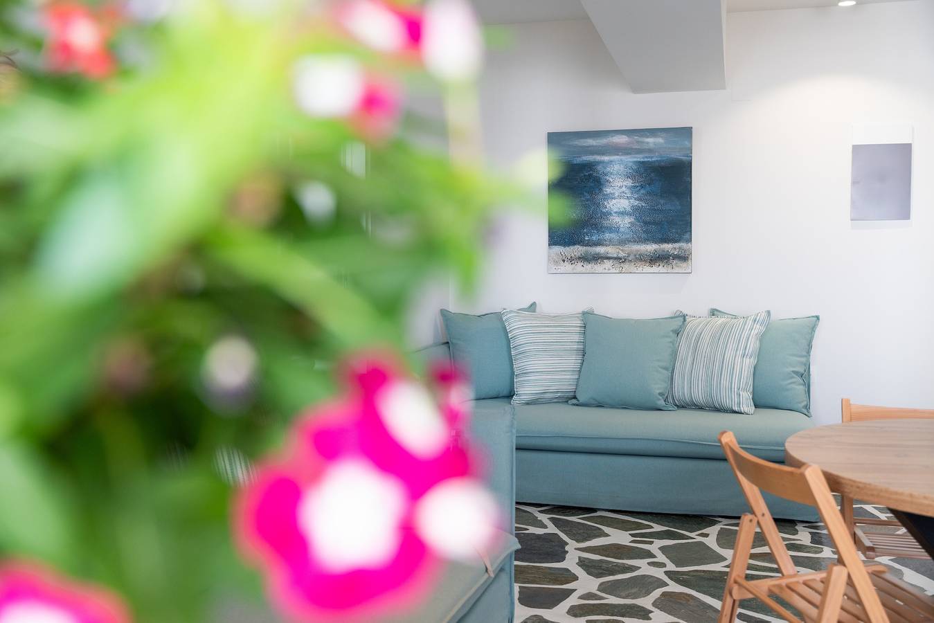 Entire apartment, Apartment 'Stella's Studio' with Shared Terrace, Wi-Fi and Air Conditioning in Syros