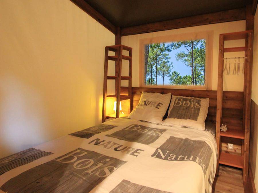 Camping Le Pont D'yeu - Bungalow 5 personas - Bungalow de lona y madera in Notre-Dame-de-Monts, Vandea
