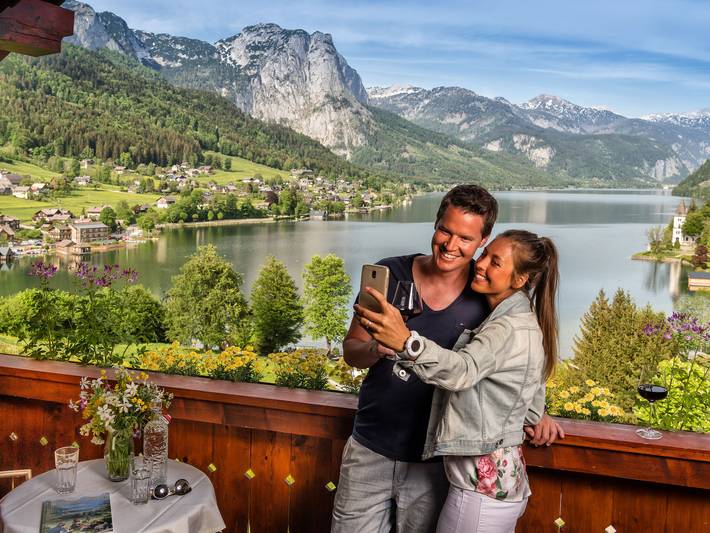 Ferienwohnung für 2 Personen, mit Seeblick und Balkon sowie Sauna und Garten in Ausseerland - 3