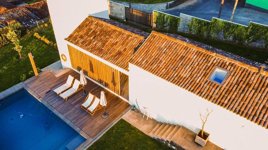 Casa rural para 3 pessoas, com Terraço e Jardim e ainda Piscina infantil and Piscina na Ilha de São Miguel