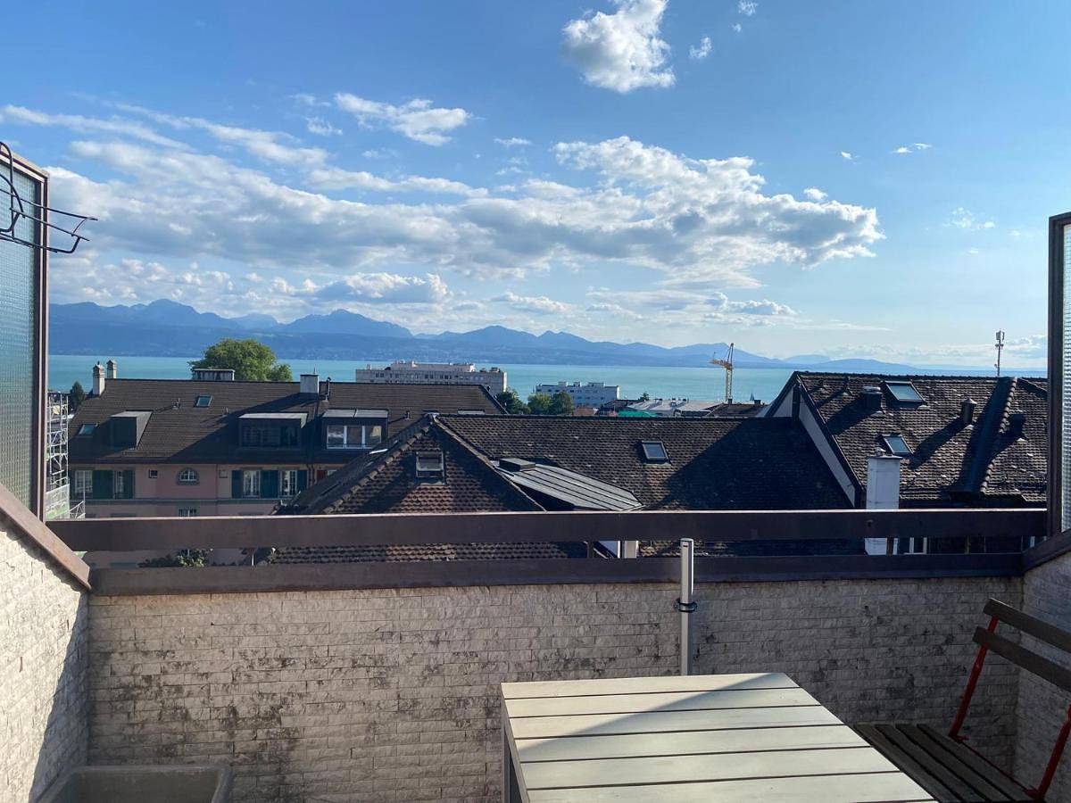 Ganze Wohnung, Beauregard attique in Lausanne, Genfer See