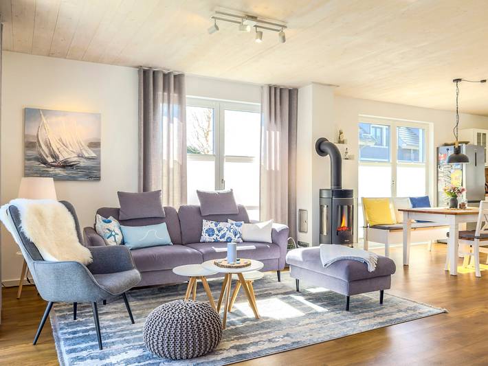 Ferienhaus für 4 Personen, mit Garten und Terrasse sowie Whirlpool