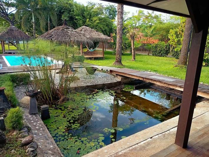 Location de vacances pour 9 personnes, avec jardin dans Guyane française - 2
