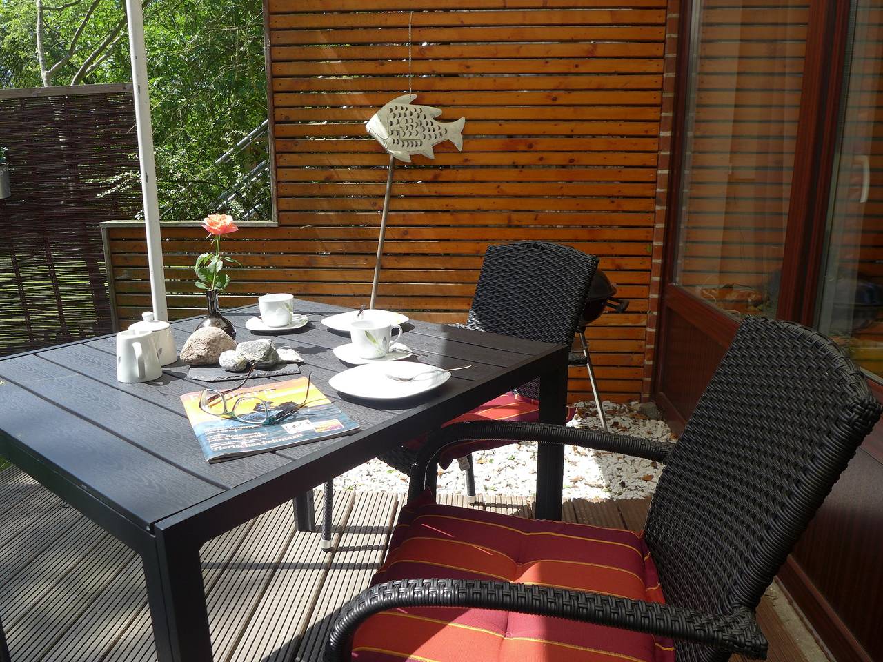 Ganze Ferienwohnung, Ferienhaus an der Buche "Gartenblick" in Ostfehmarn, Fehmarn