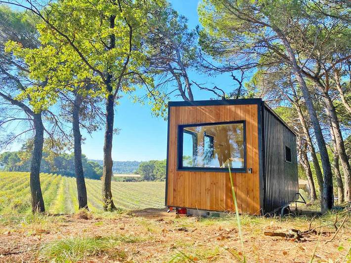 Maison de vacances pour 3 personnes, avec Jardin à Mondragon
