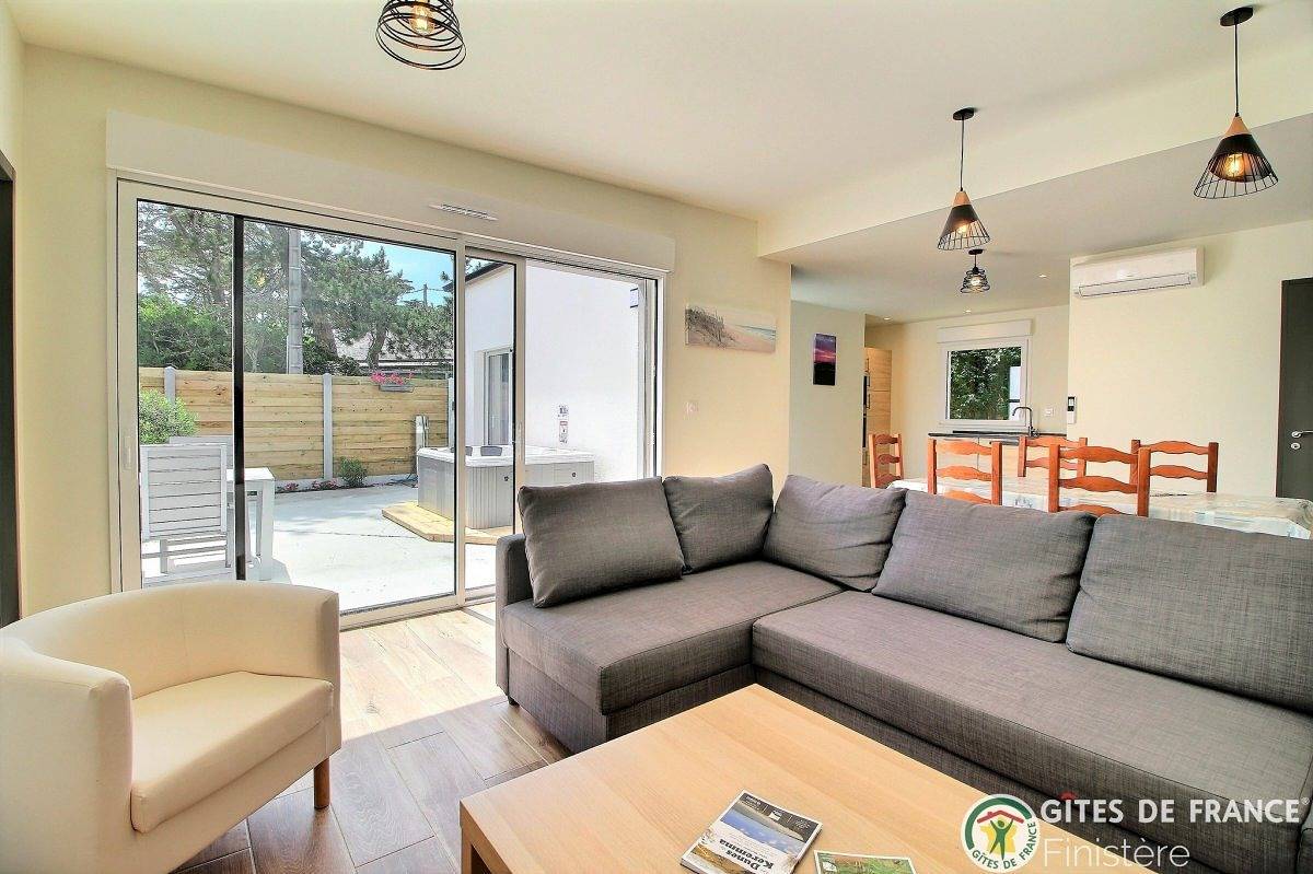 Villa le Nid des Dunes et Spa- gîte 2 in Santec, Ceinture Dorée