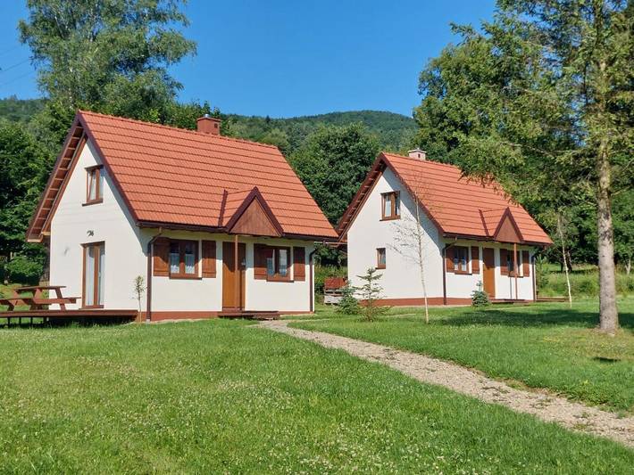 Apartament wakacyjny dla 6 osób, z Jacuzzi i Taras oraz Ogród i Widok w Brzegi Dolne