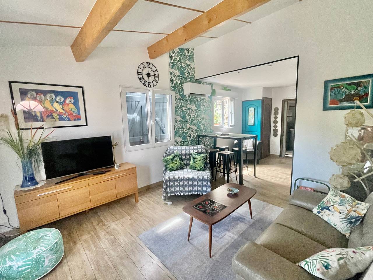 "Le Patio" met zeezicht, wifi en airconditioning, foto 7