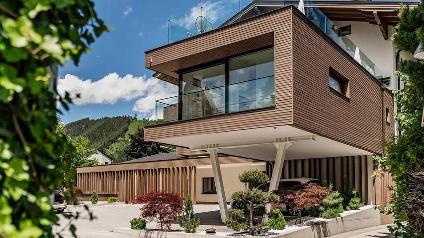 Ferienwohnung für 4 Personen, mit Balkon und Sauna