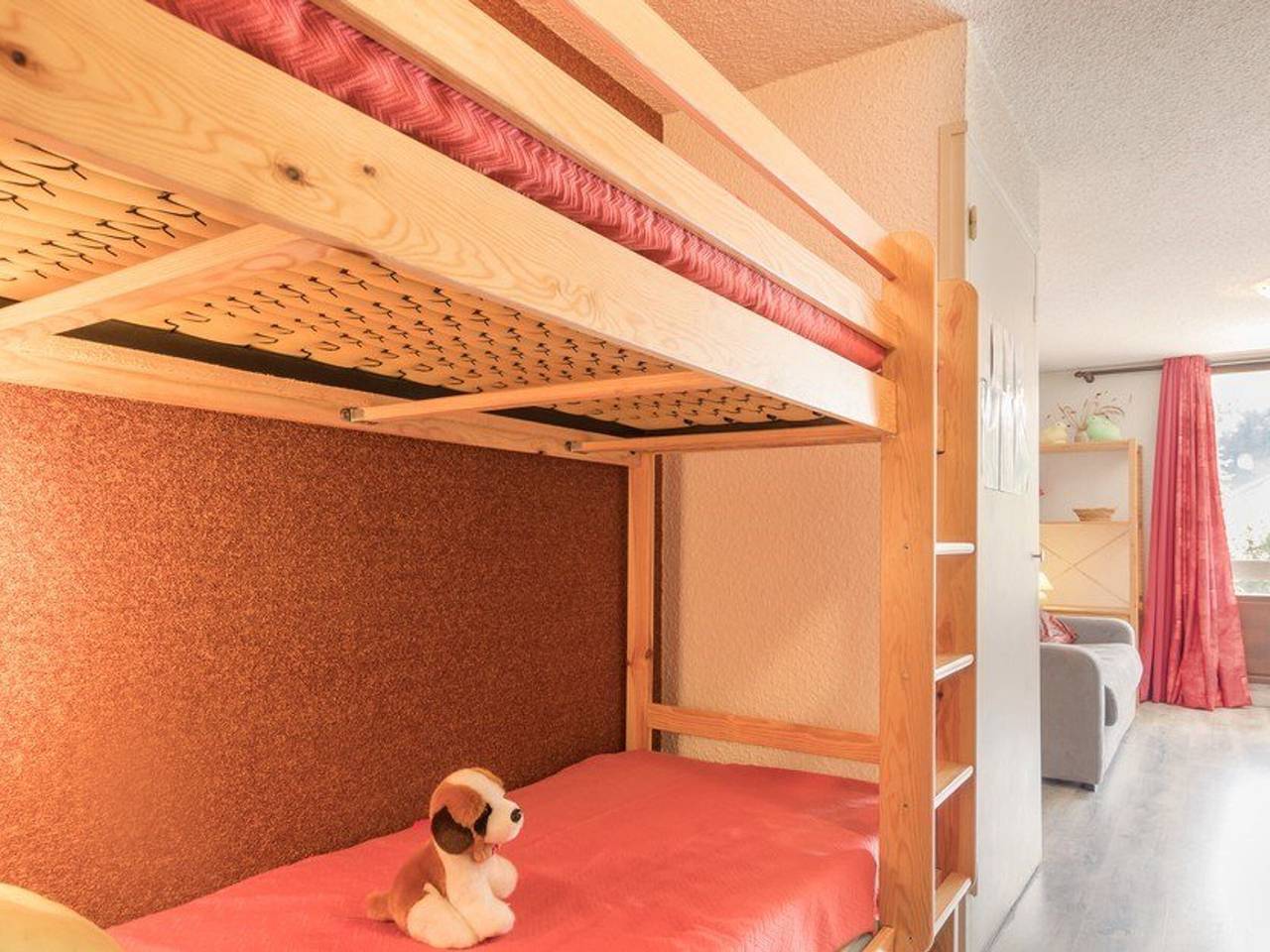 Entire apartment, Bright studio 4 pers., south balcony, parking - Serre-Chevalier in Saint-Chaffrey, Serre Chevalier