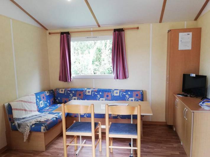 Camping Ushuaïa Villages - Les Pommiers Pays d'Auge - Mobilheim 4 personen - Mobilheim Irm Mercure 31 - 2 Zimmer in Saint-Pierre-de-Cormeilles, Bernay und Umgebung