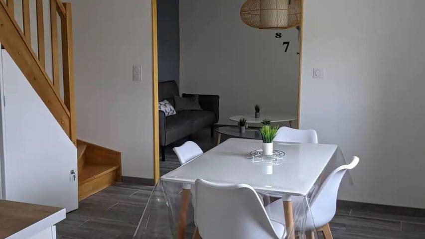 Appartement de vacances pour 4 personnes, avec Balcon et Vue