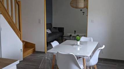 Gîte pour 4 personnes, avec balcon et vue à Valliquerville