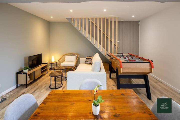 Appartement de vacances pour 5 personnes, avec jardin, adapté aux familles