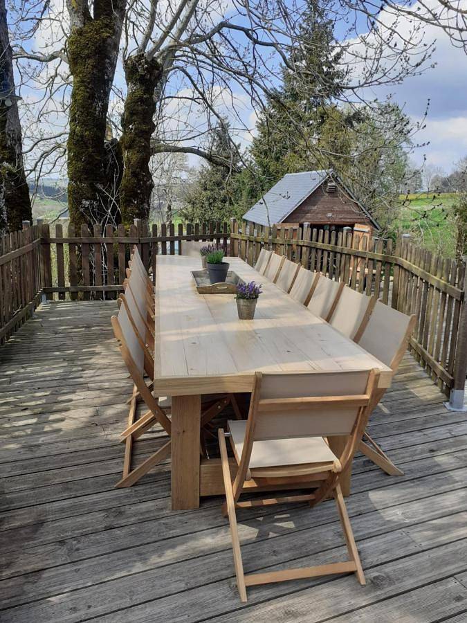 Quadruple Room with Private Bathroom in Laqueuille, Parc naturel régional des Volcans d'Auvergne