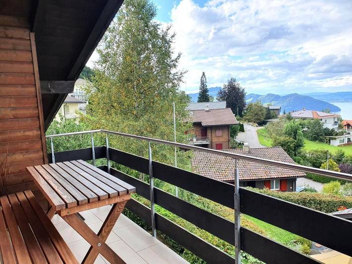 Ferienwohnung für 4 Personen, mit Balkon und Terrasse sowie Garten und Seeblick in Nidwalden - 3