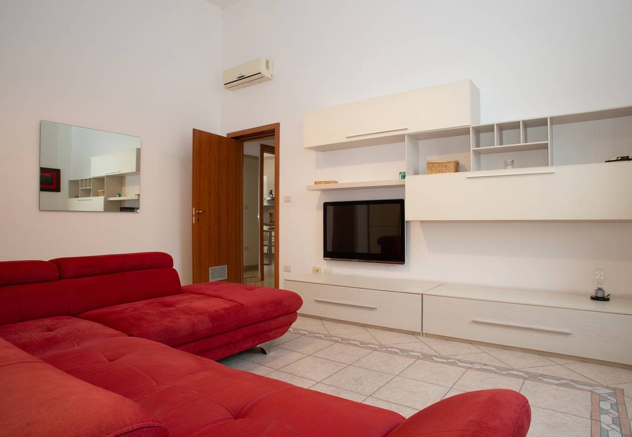 Apartamento entero, Apartamento de vacaciones para 2 personas con balcón in Brindisi, Salento