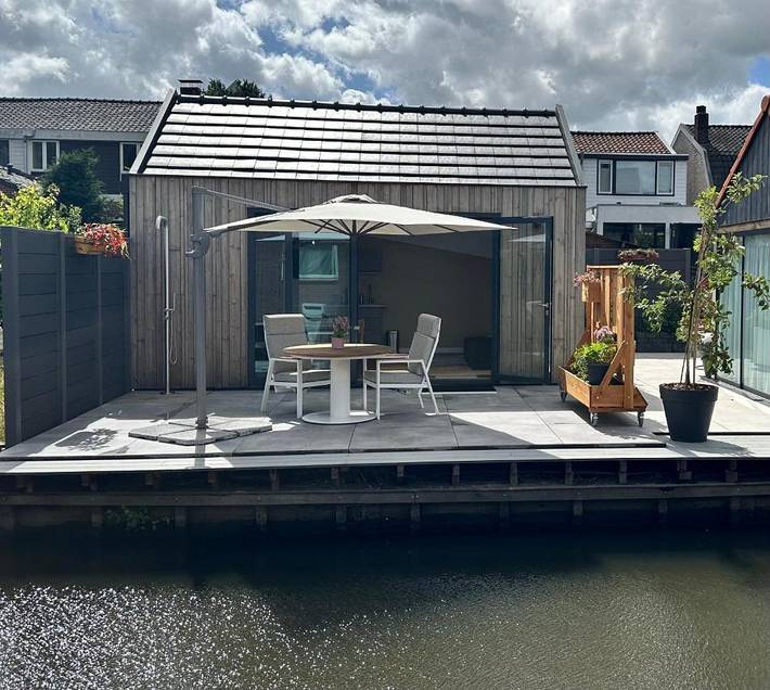 Ferienhaus für 2 Personen, mit Terrasse und Garten sowie Ausblick in Zaandam