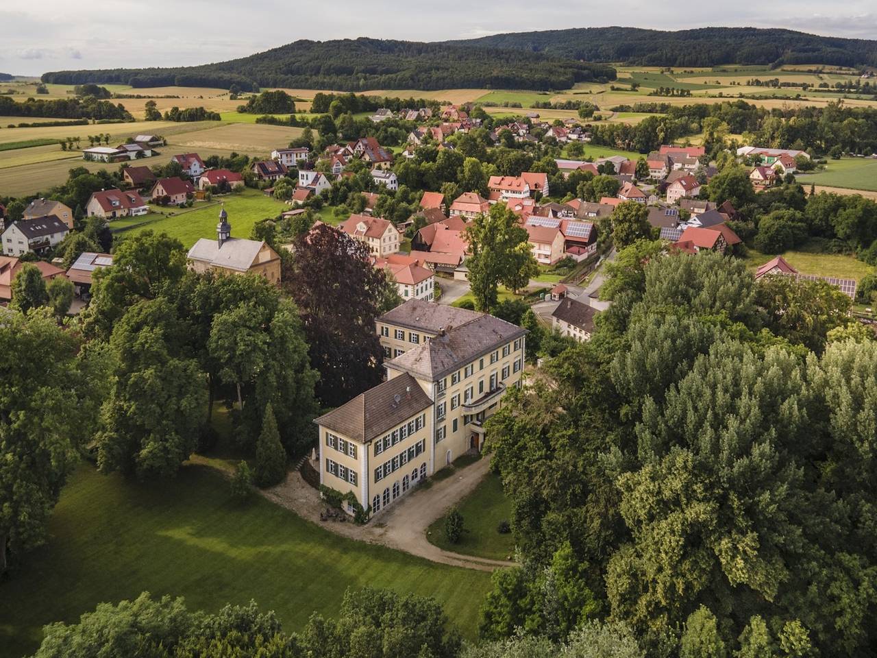 Hotel Schloss Burgellern - Einzelzimmer in Scheßlitz, Landkreis Bamberg
