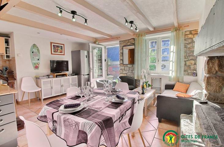 Gîte pour 4 personnes, avec jardin et terrasse, animaux acceptés à Sainte-Hélène (France) - 4