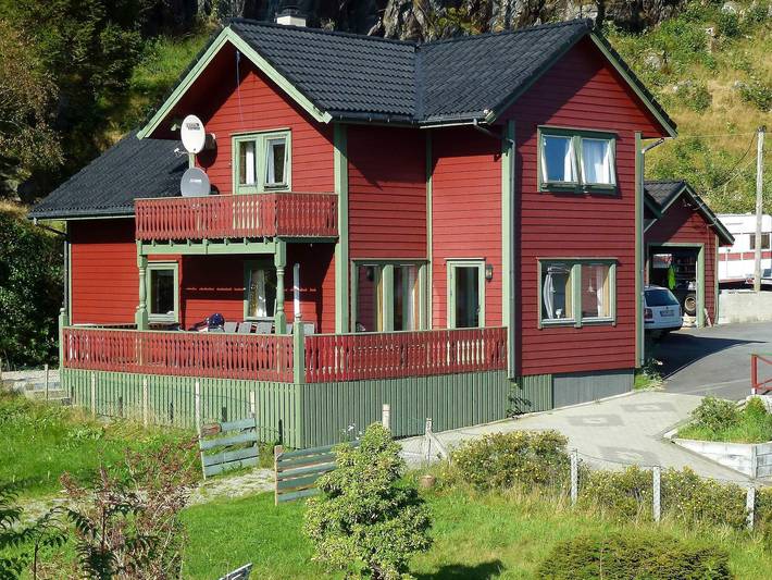 10 person ferie hjemme i Hosteland in Masfjorden 