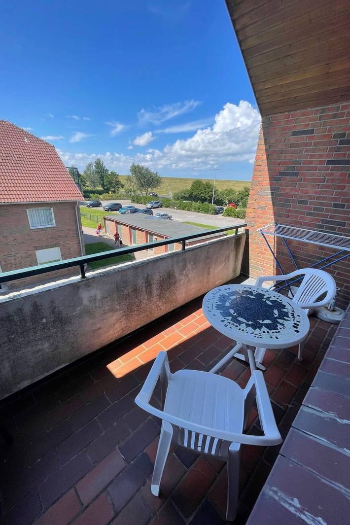 Ferienwohnung für 2 Personen, mit Balkon und Garten in Norddeich - 3