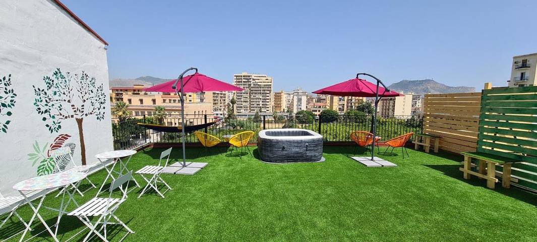 Maison d’hôte pour 2 personnes, avec terrasse ainsi que vue et piscine à Palerme - 3