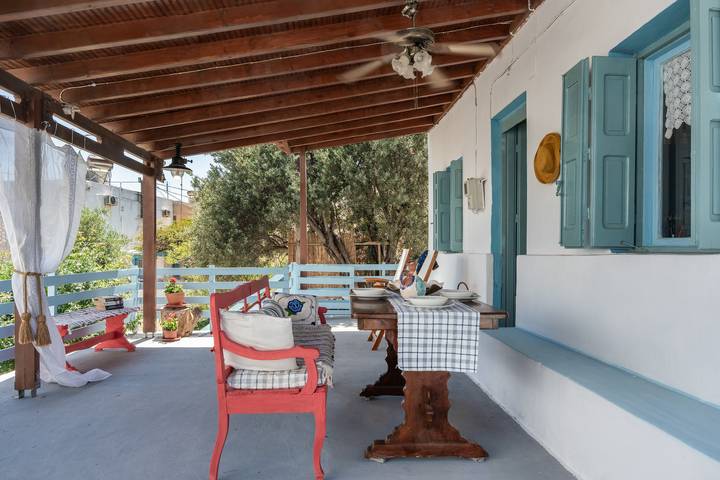 Location de vacances pour 4 personnes, avec balcon, adapté aux familles dans Kalymnos