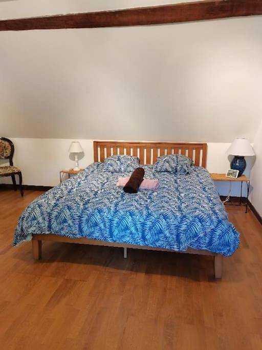 Location de vacances pour 14 personnes, avec vue ainsi que terrasse et jardin, animaux acceptés à Martin-Église - 3