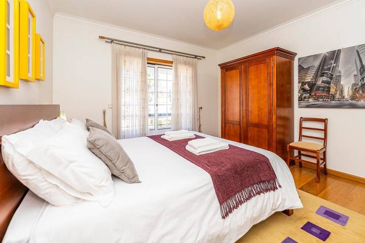 Casa de férias para 8 pessoas, com jardim em Praia da Amorosa