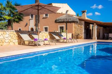 Chalet in Felanitx, Mallorca Sur für 8 