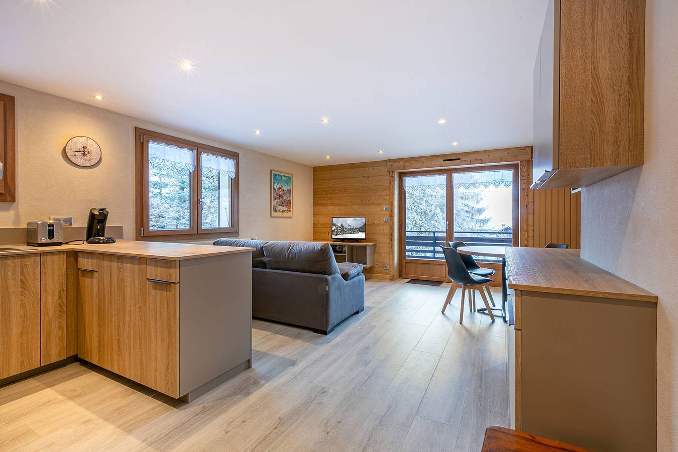 Apartamento entero, Cosy, nearby the slopes, 3* (Etagbat308) in La Clusaz, Región de Annecy