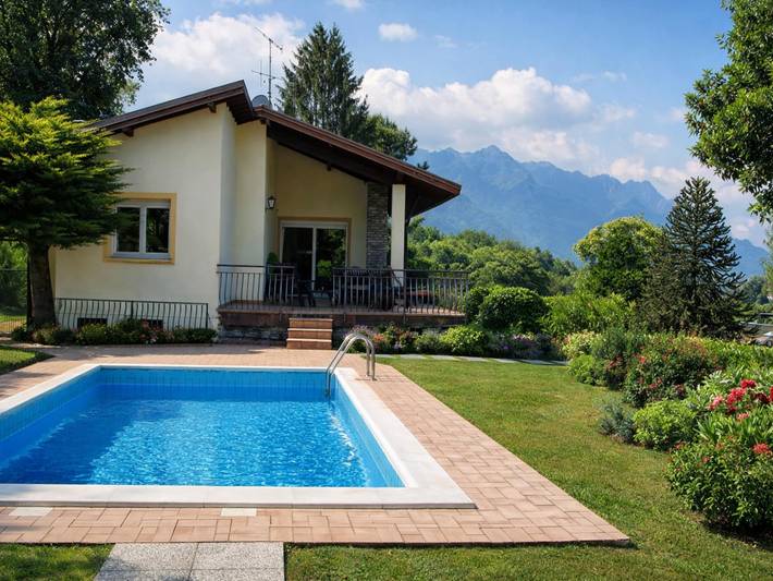 Ferienhaus für 4 Personen, mit Garten und Pool