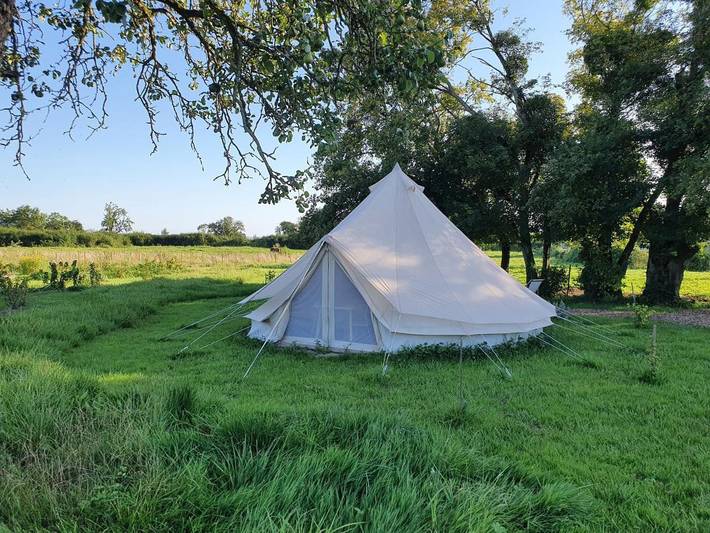 Tente pour 4 personnes, avec jardin dans les Ardennes - 3