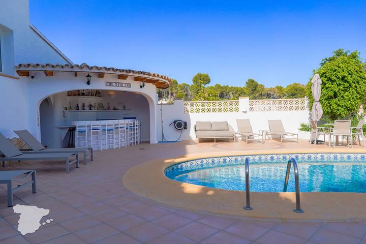 Location de vacances pour 12 personnes, avec balcon et jardin dans Benitachell - 3