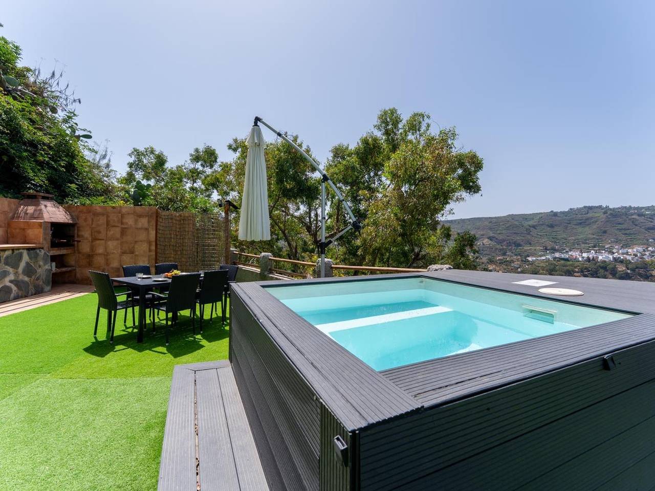 Vivelorural casa Priya, pool and views in Teror, Grande Canarie du Nord