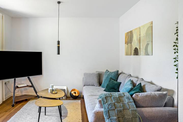 Appartement entier, Appartement « Fewo Stembers » avec vue sur la mer, jardin commun et Wi-Fi in Heideck, Frankenalb