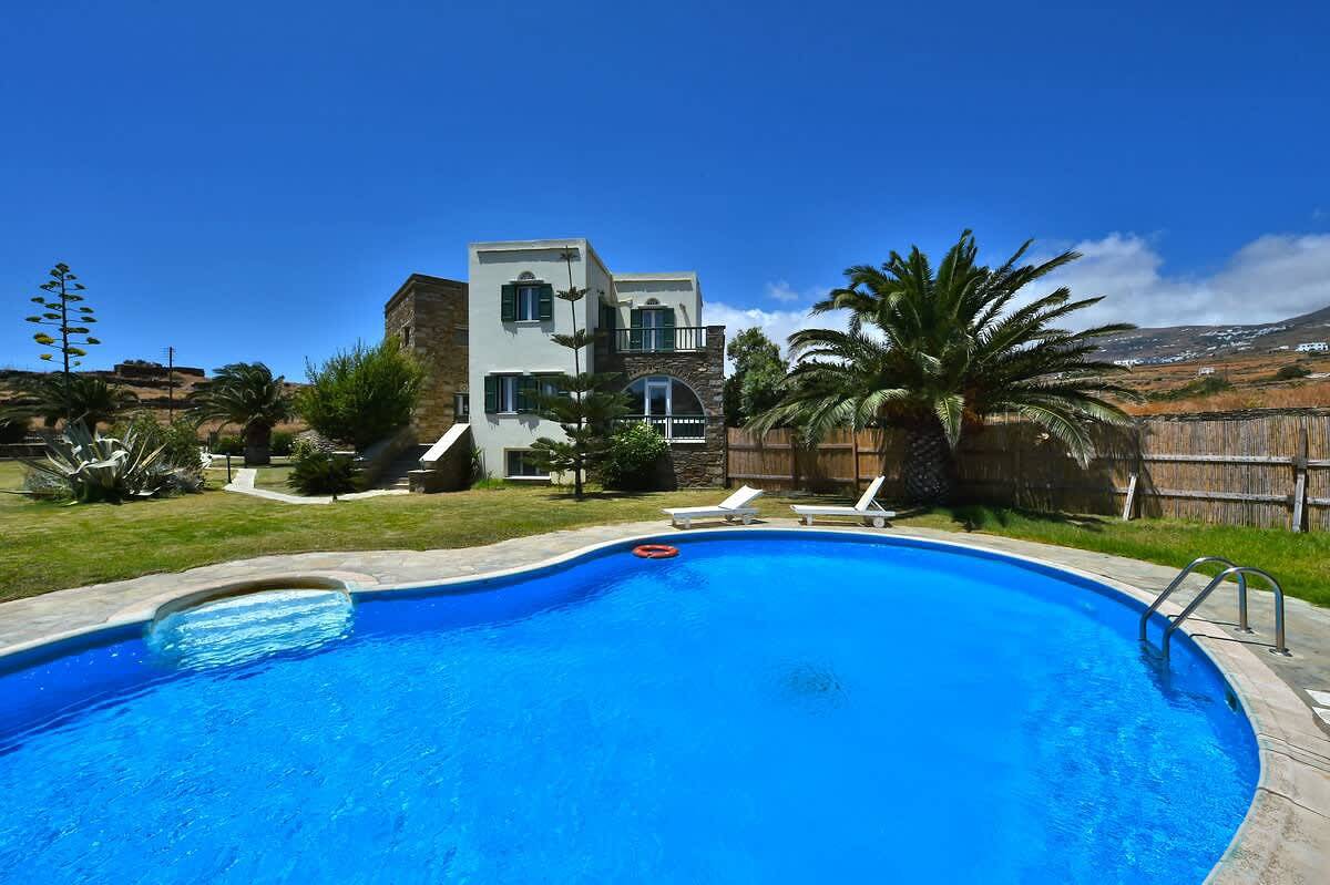 Tinos Luxury Two-Storey Villa with Private Pool in Tinos