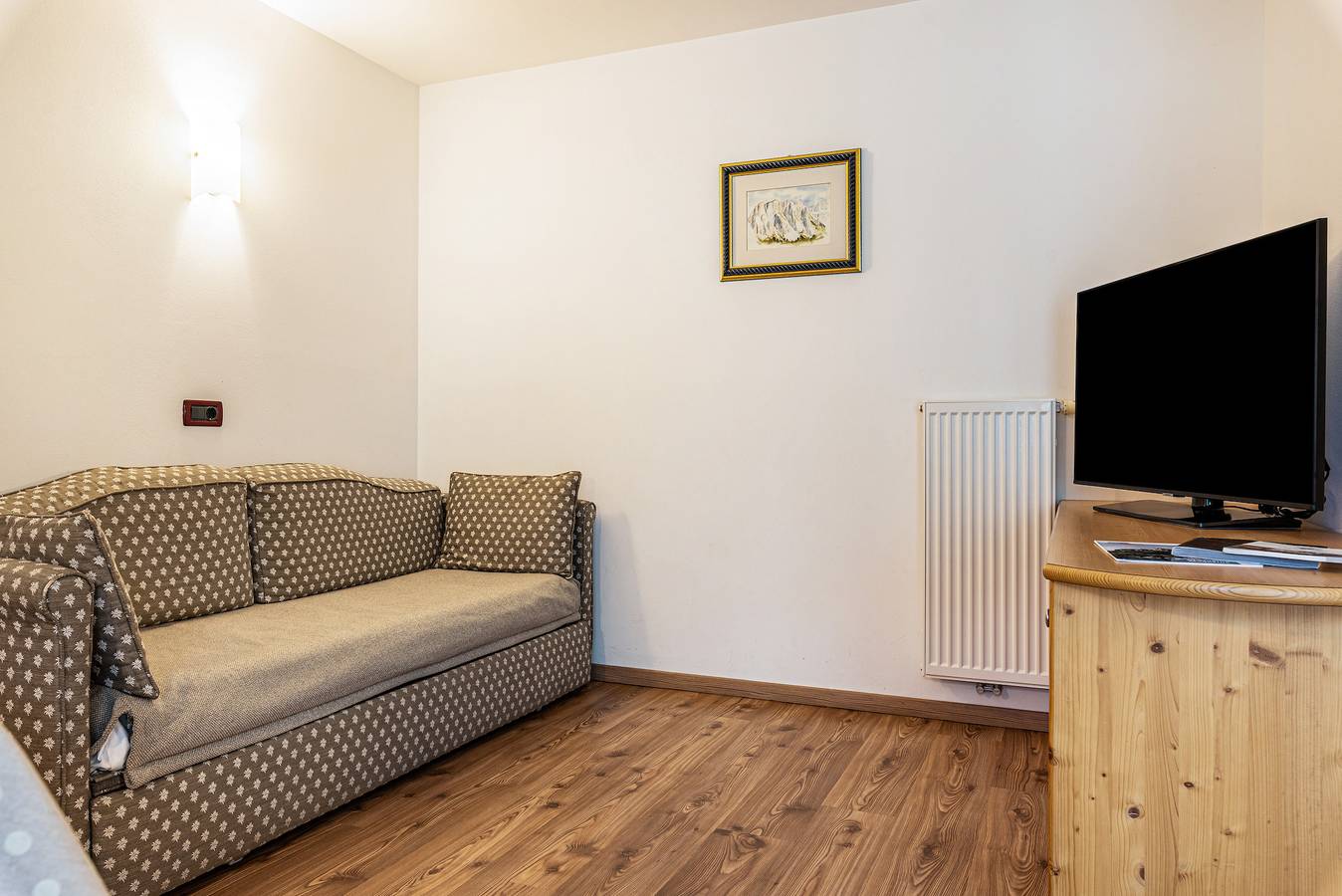 Ganze Wohnung, Ferienwohnung Prapoz Typ C1 mit Bergblick, Wlan und Balkon in St. Ulrich in Gröden, Dolomiti Superski